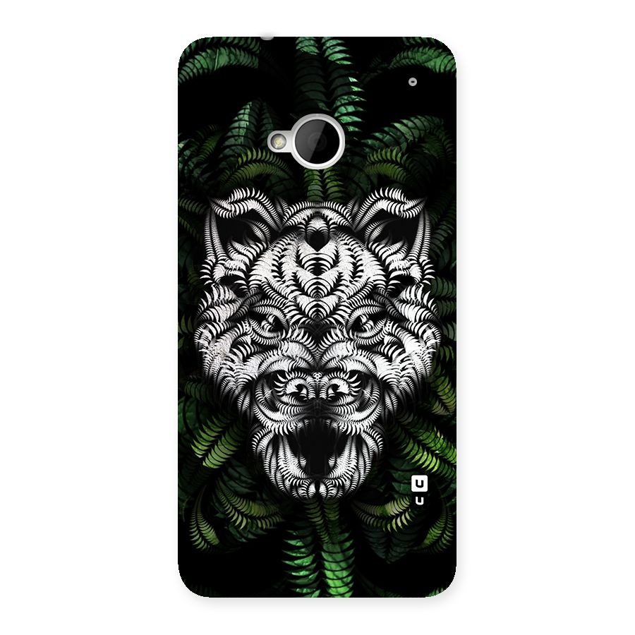 Aztec Art Tiger Back Case for One M7 (Single Sim)