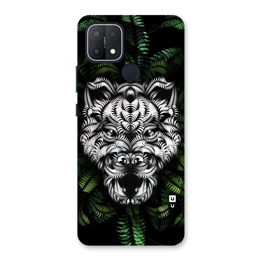 Aztec Art Tiger Back Case for Oppo A15