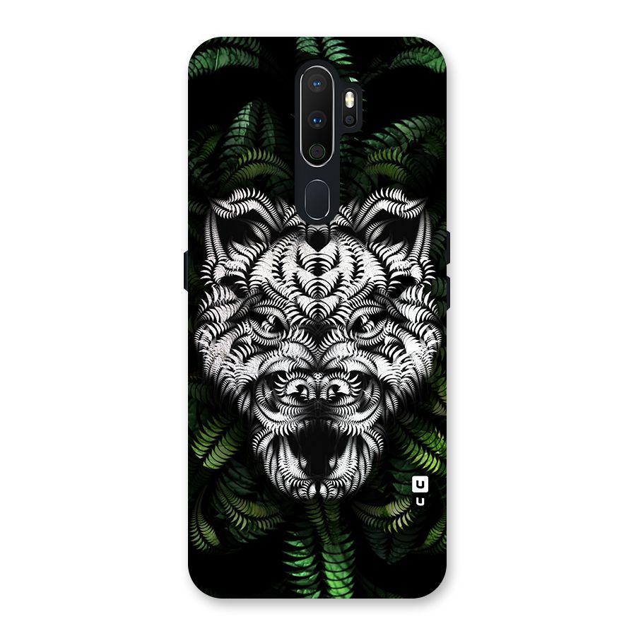 Aztec Art Tiger Back Case for Oppo A5 (2020)