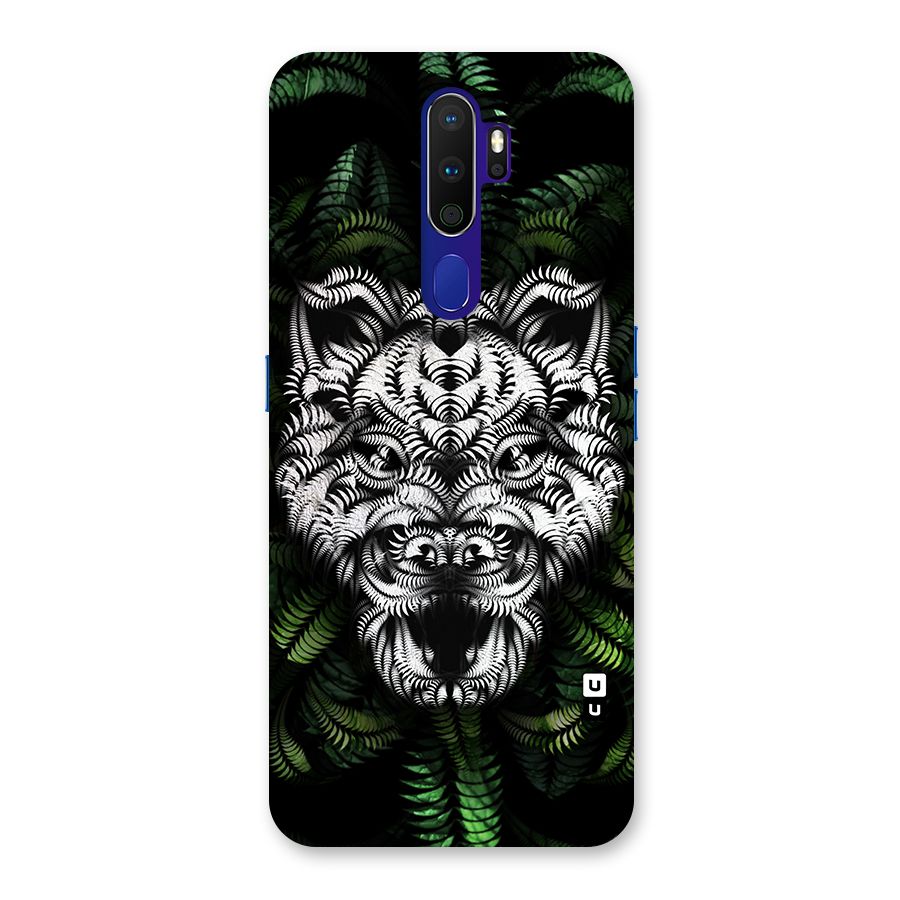 Aztec Art Tiger Back Case for Oppo A9 (2020)