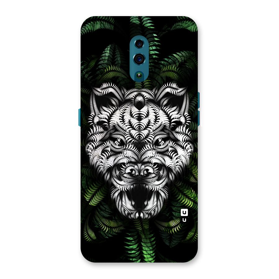 Aztec Art Tiger Back Case for Oppo Reno
