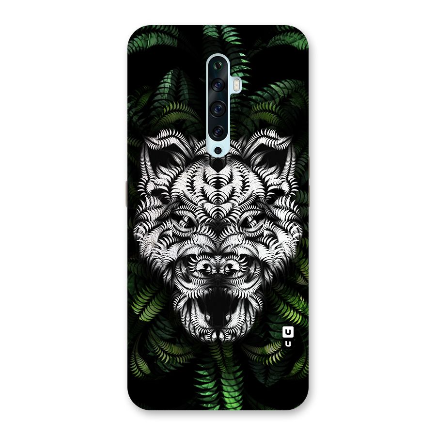 Aztec Art Tiger Back Case for Oppo Reno2 F