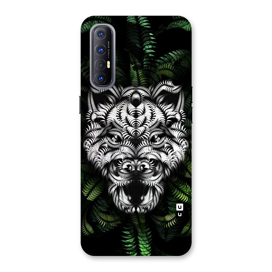 Aztec Art Tiger Back Case for Oppo Reno3 Pro