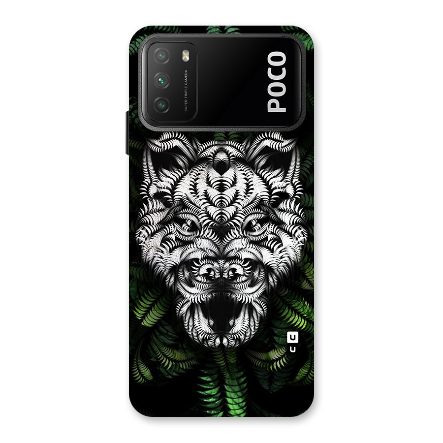 Aztec Art Tiger Back Case for Poco M3