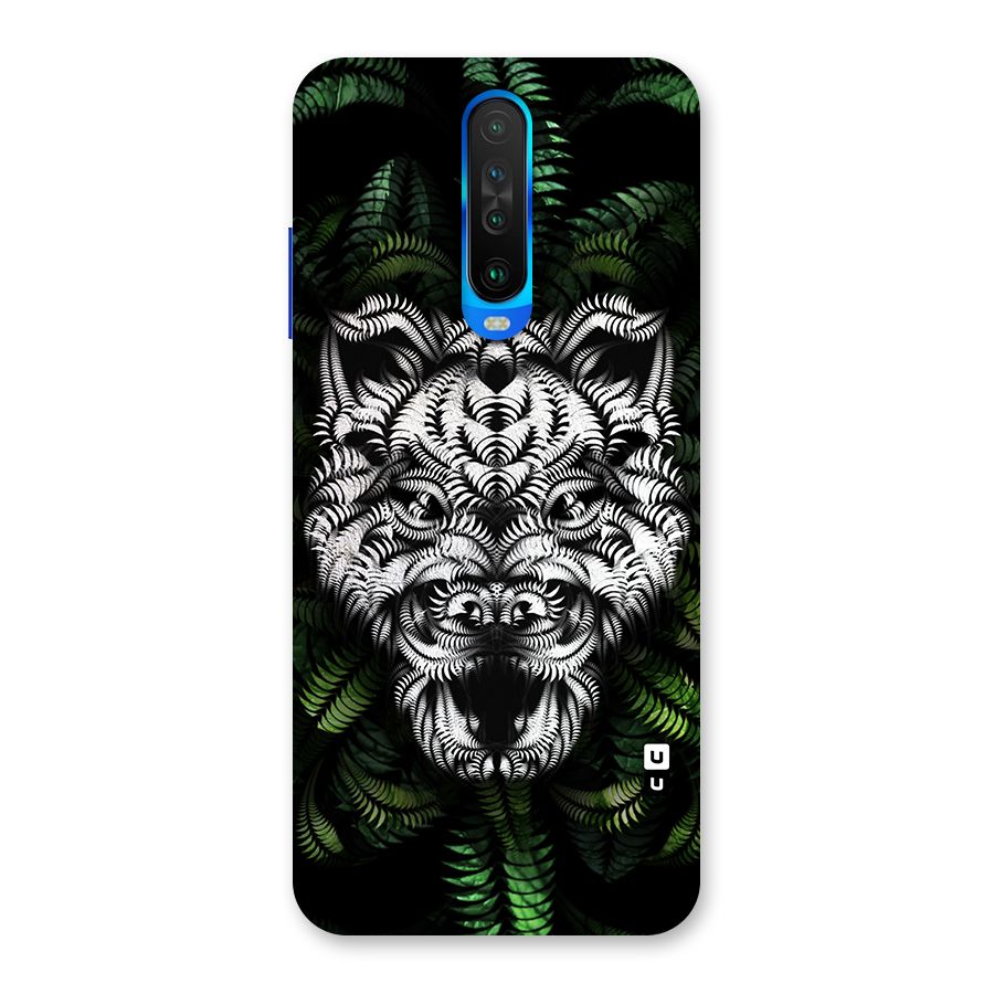 Aztec Art Tiger Back Case for Poco X2