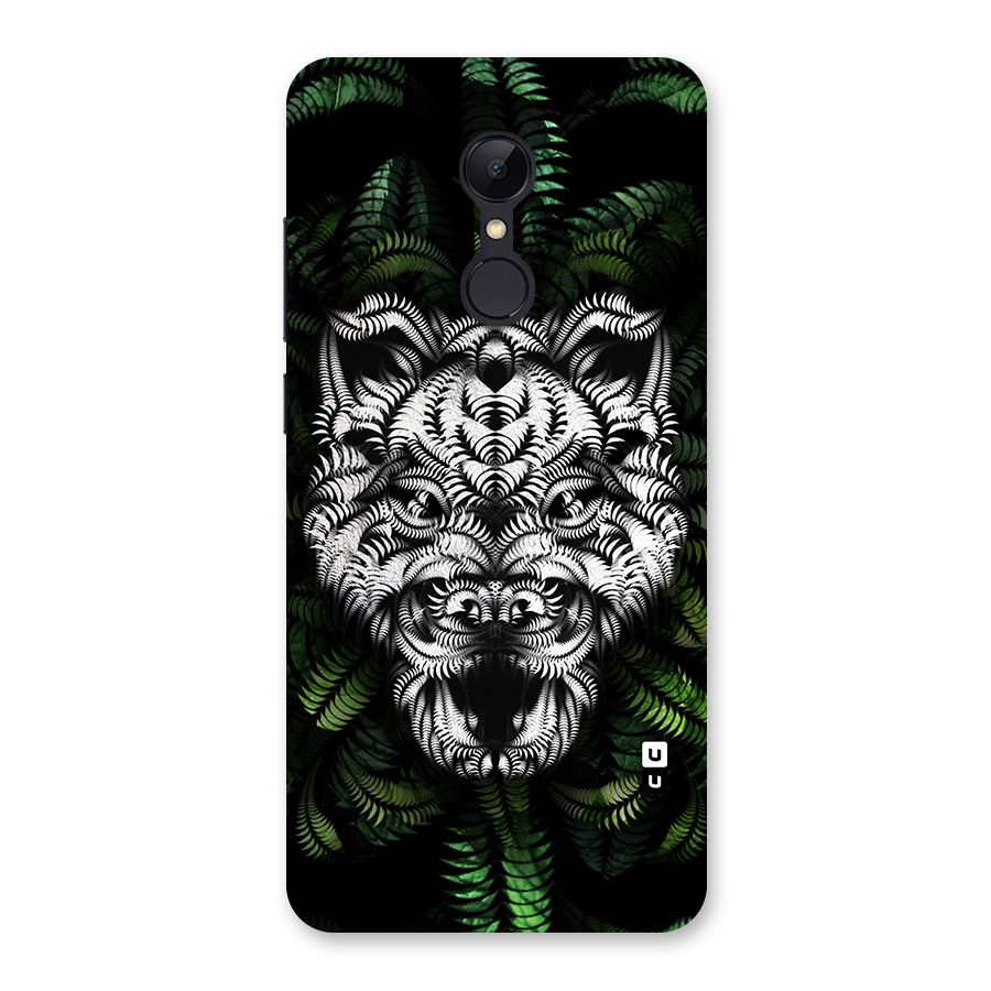 Aztec Art Tiger Back Case for Redmi 5