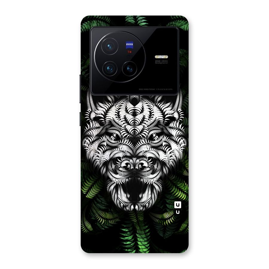 Aztec Art Tiger Back Case for Vivo X80