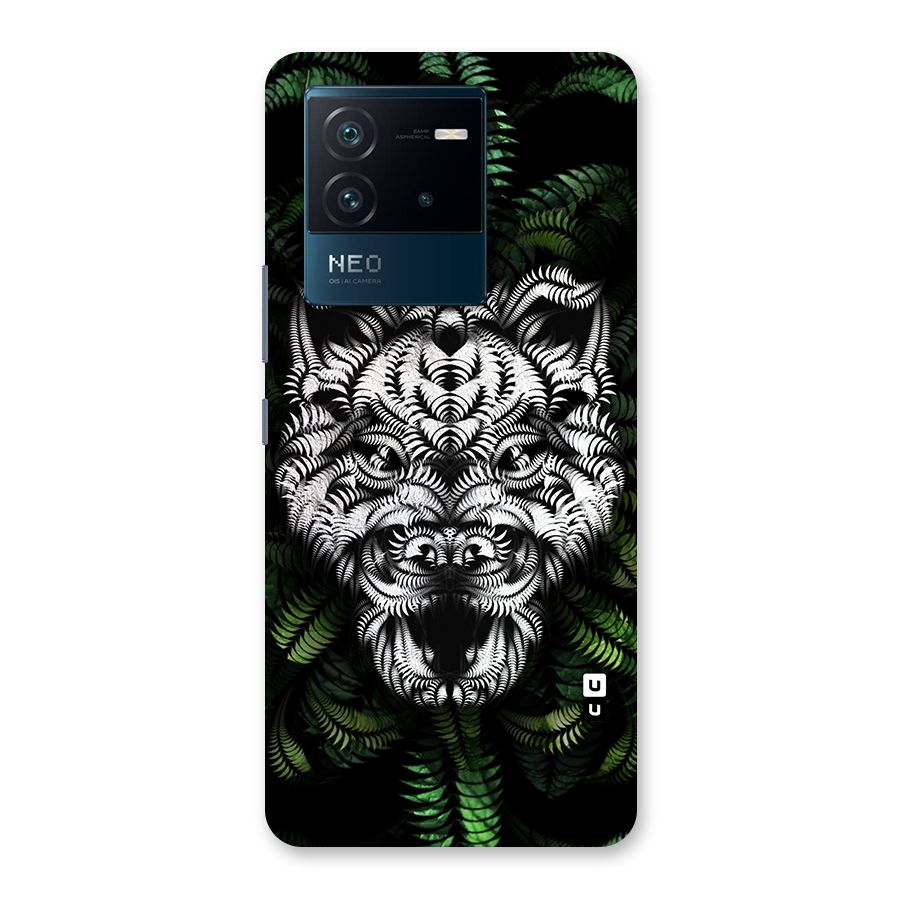 Aztec Art Tiger Back Case for Vivo iQOO Neo 6 5G