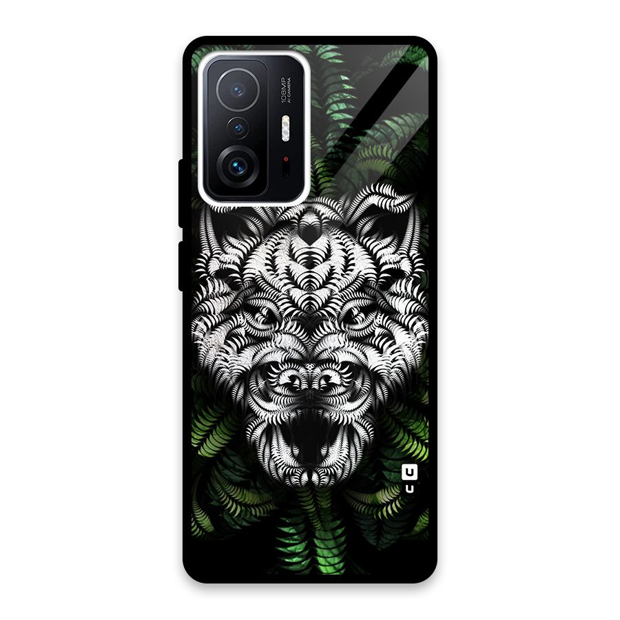 Aztec Art Tiger Back Case for Xiaomi 11T Pro