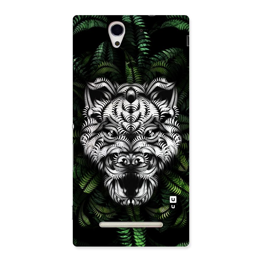 Aztec Art Tiger Back Case for Xperia C3