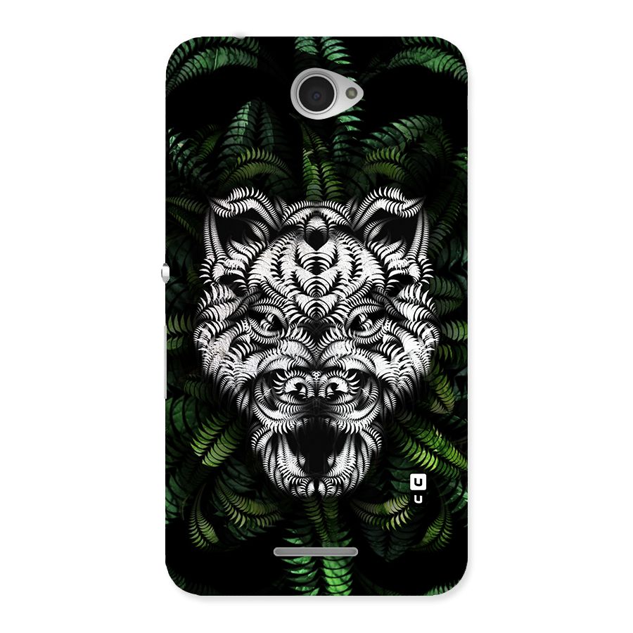 Aztec Art Tiger Back Case for Xperia E4