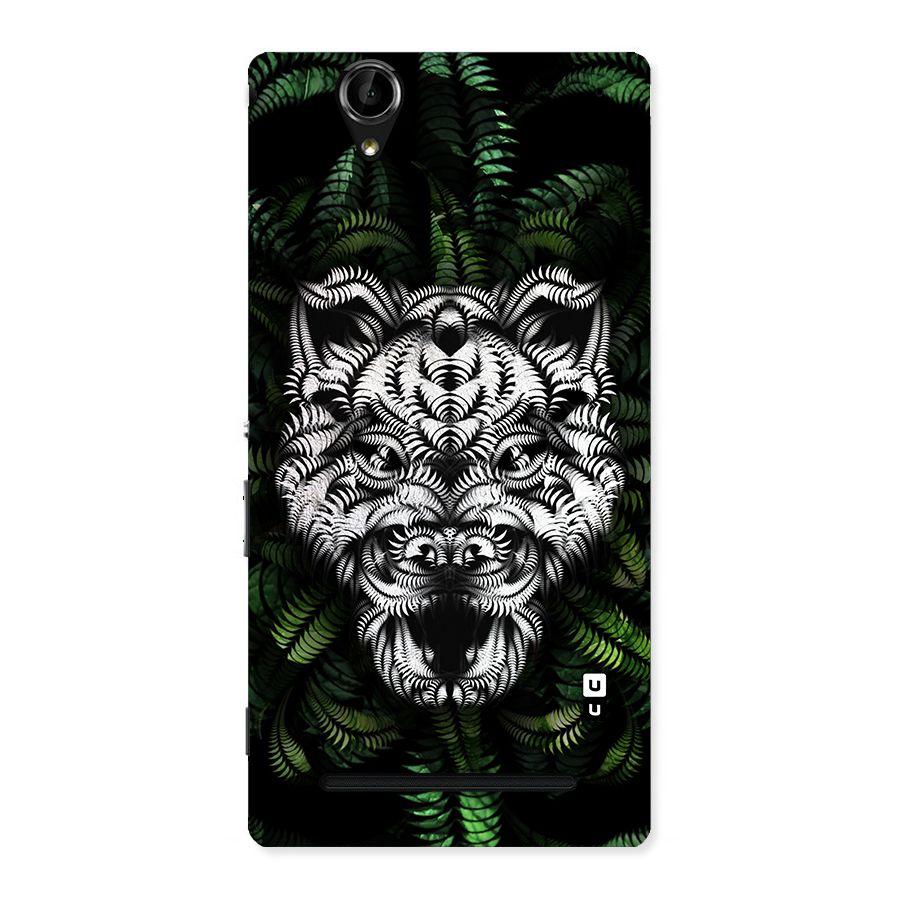 Aztec Art Tiger Back Case for Xperia T2