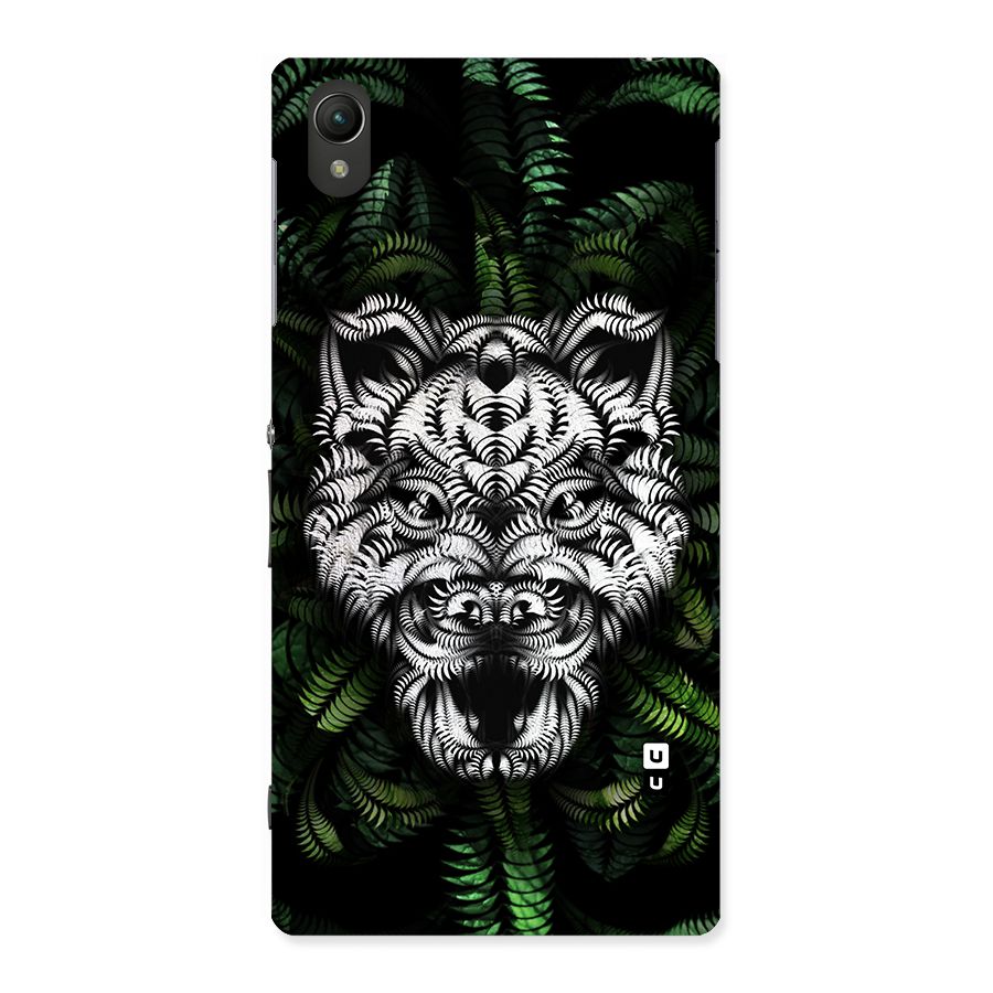 Aztec Art Tiger Back Case for Xperia Z1