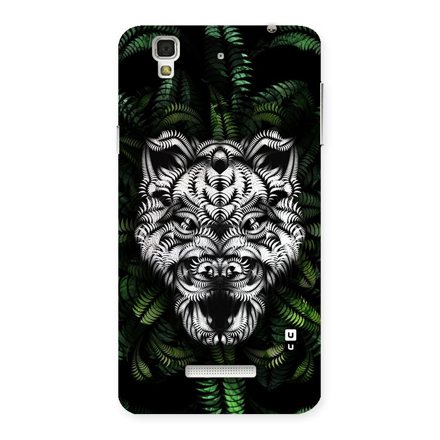 Aztec Art Tiger Back Case for YU Yureka Plus