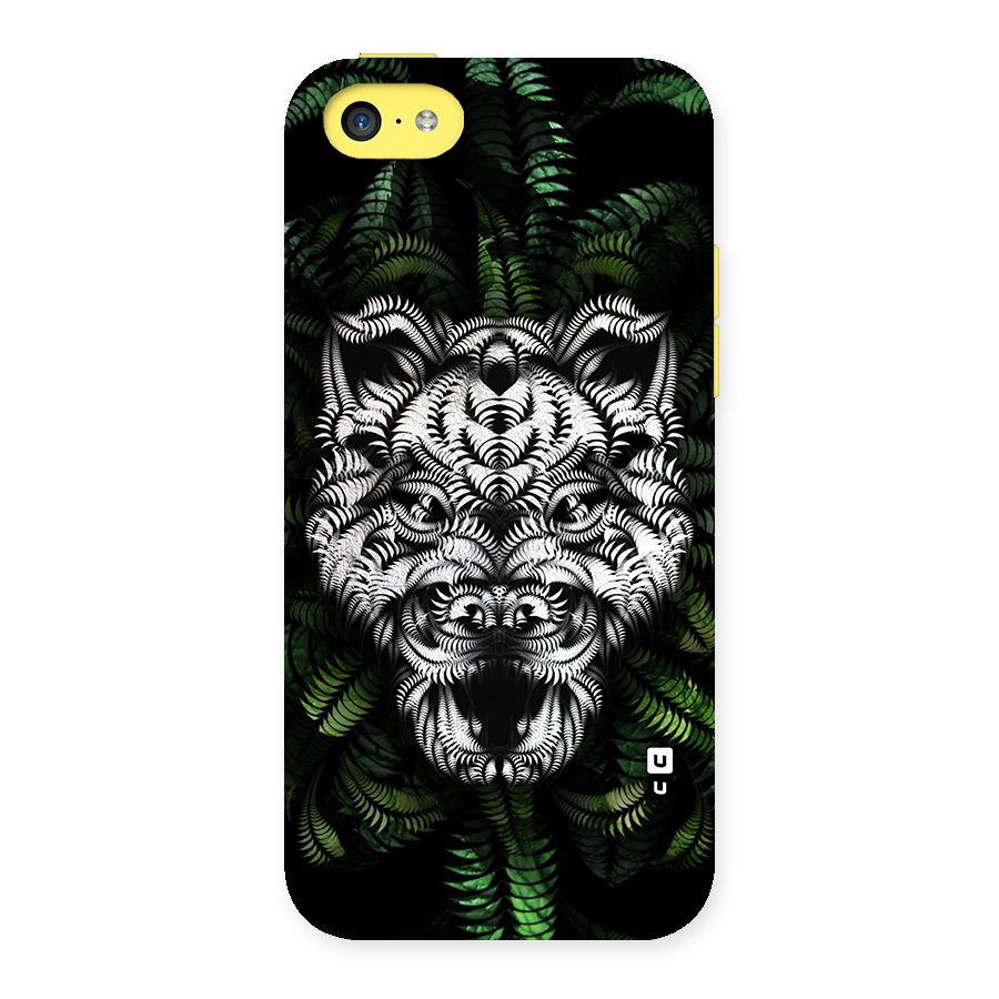 Aztec Art Tiger Back Case for iPhone 5C