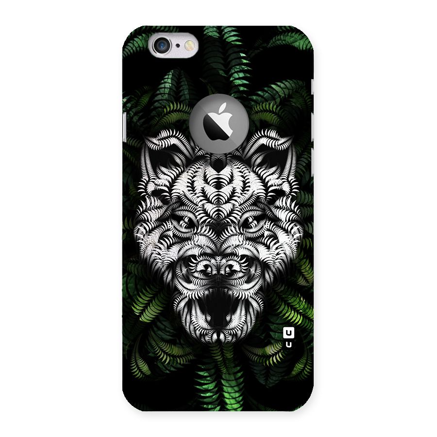 Aztec Art Tiger Back Case for iPhone 6 Logo Cut