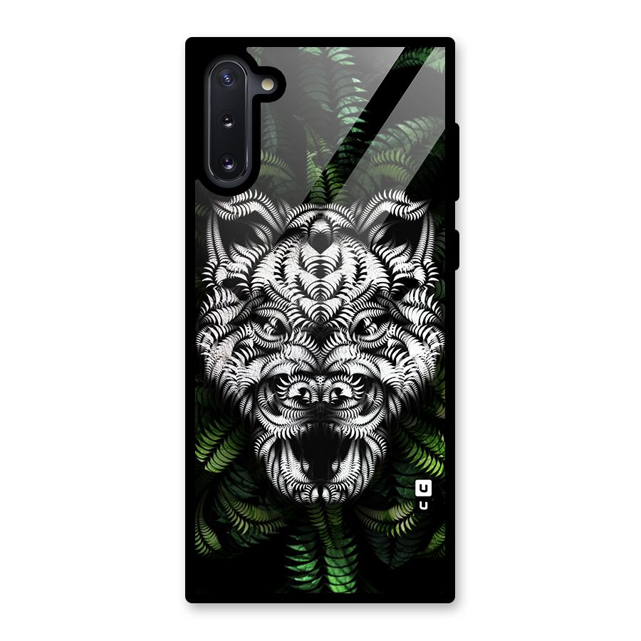 Aztec Art Tiger Glass Back Case for Galaxy Note 10