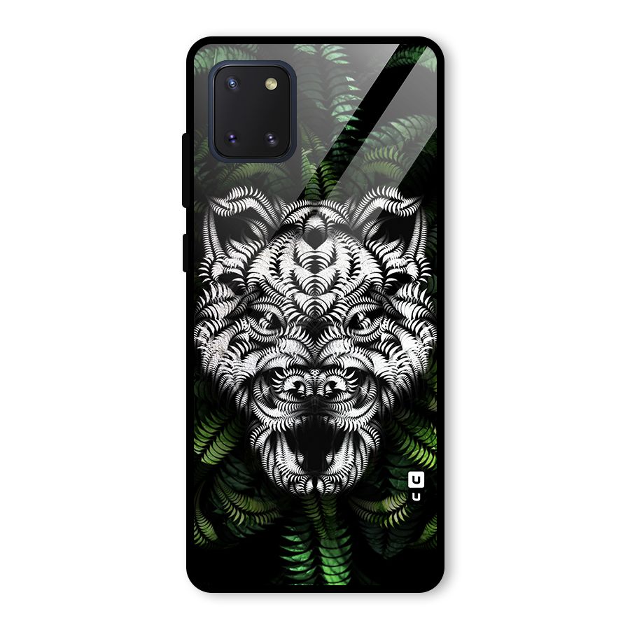 Aztec Art Tiger Glass Back Case for Galaxy Note 10 Lite
