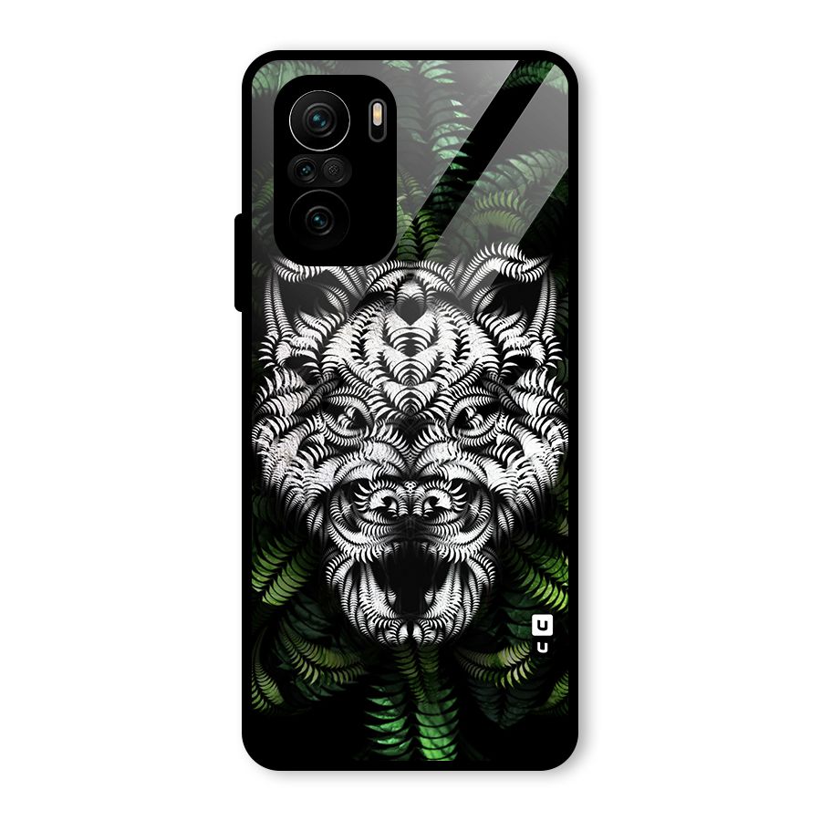 Aztec Art Tiger Glass Back Case for Mi 11X Pro