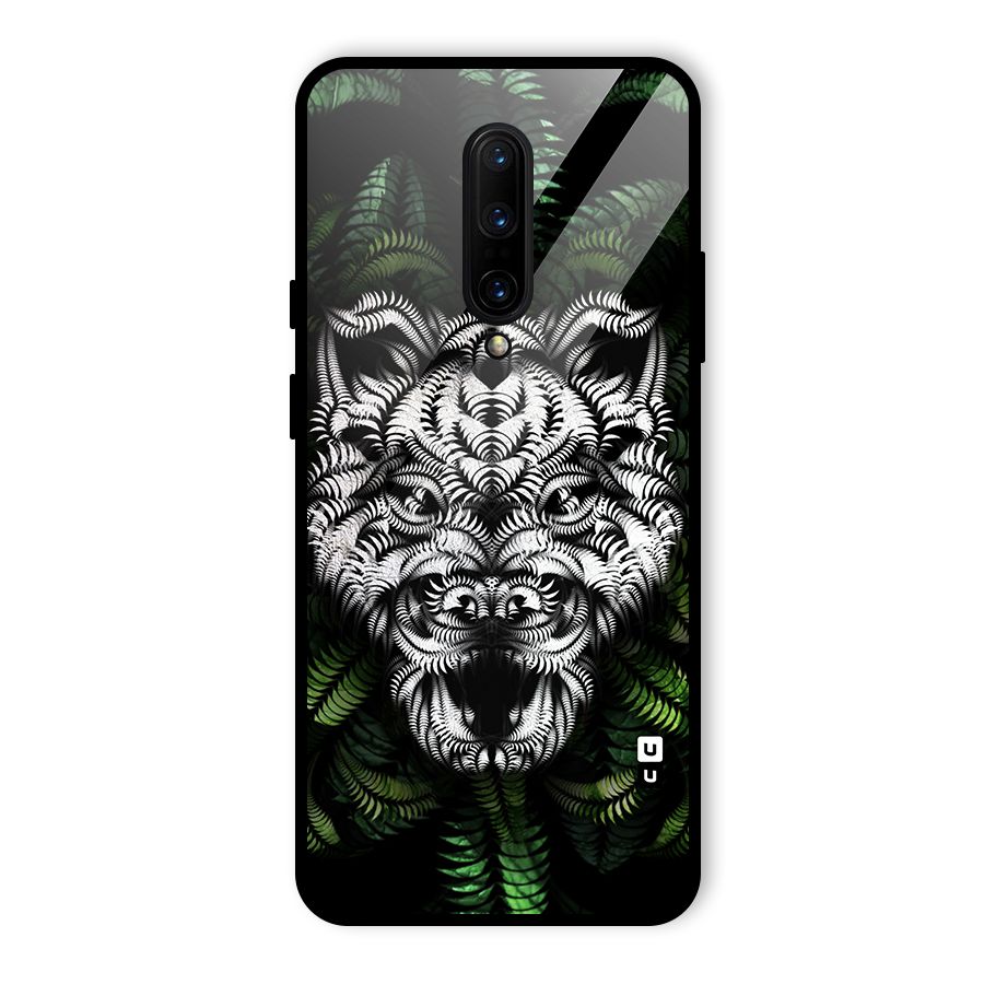 Aztec Art Tiger Glass Back Case for OnePlus 7 Pro