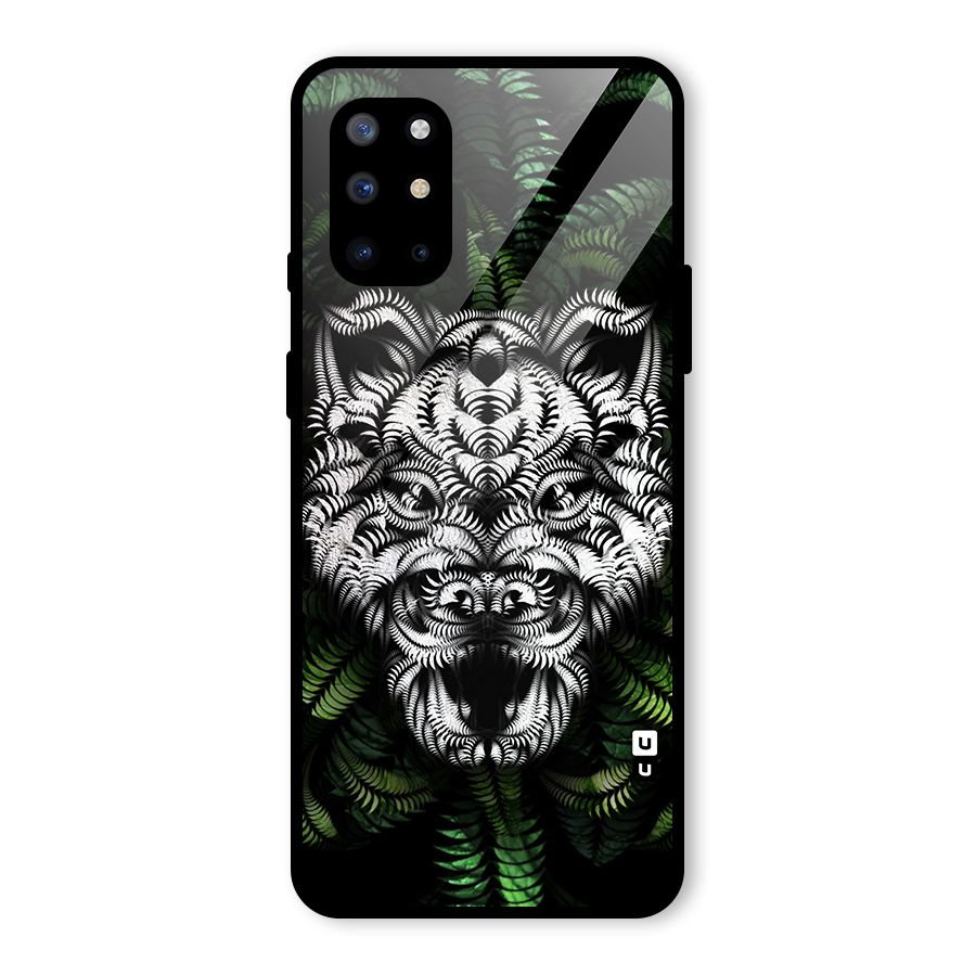 Aztec Art Tiger Glass Back Case for OnePlus 8T