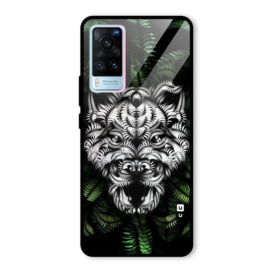 Aztec Art Tiger Glass Back Case for Vivo X60