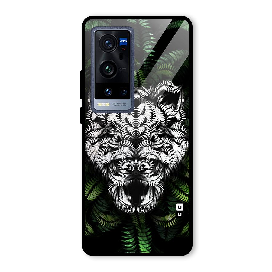 Aztec Art Tiger Glass Back Case for Vivo X60 Pro Plus
