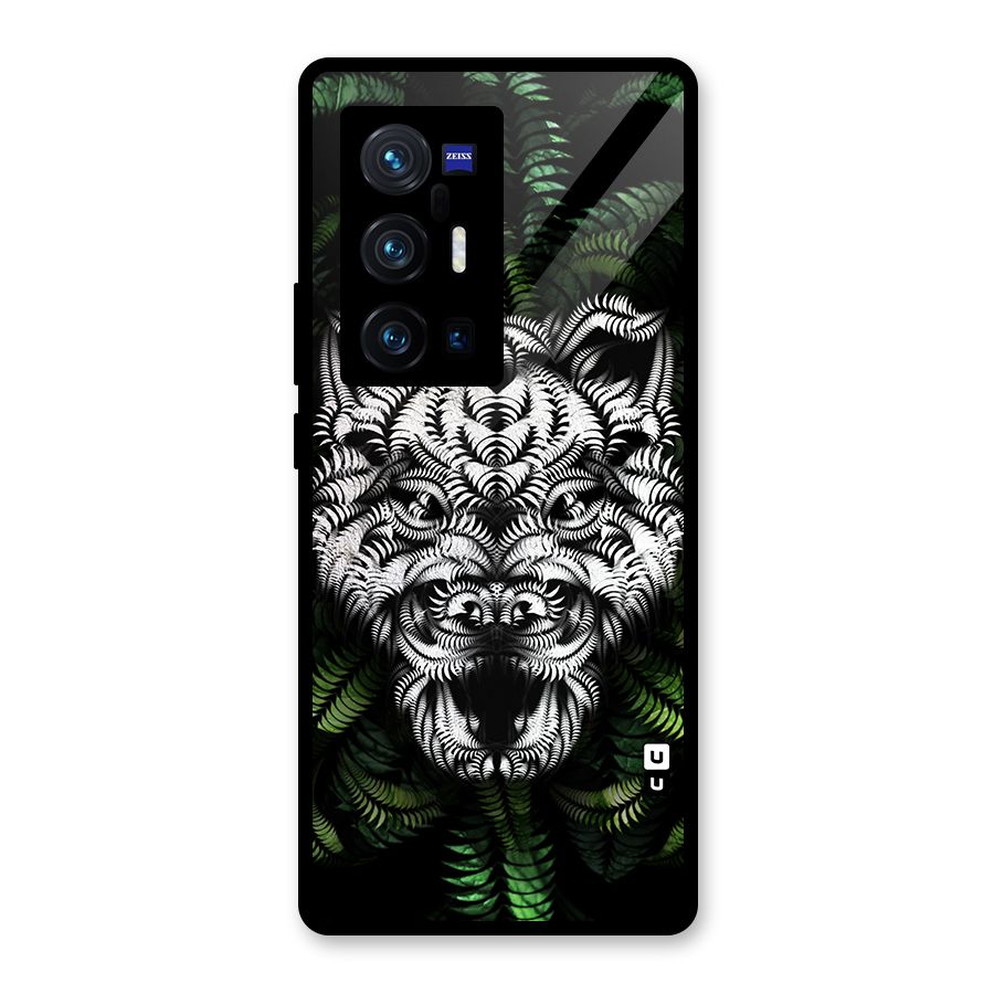 Aztec Art Tiger Glass Back Case for Vivo X70 Pro Plus