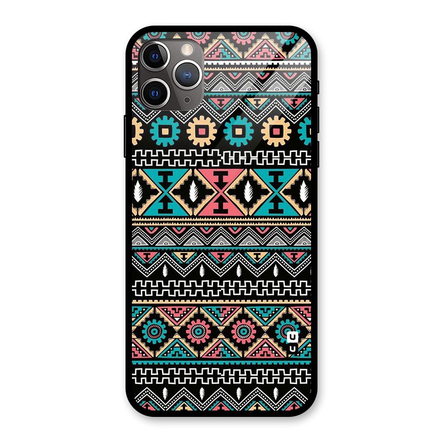 Aztec Beautiful Creativity Glass Back Case for iPhone 11 Pro Max