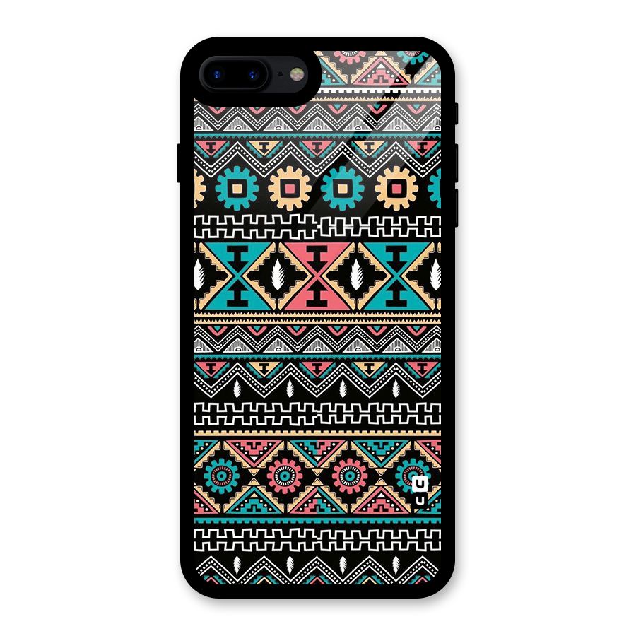 Aztec Beautiful Creativity Glass Back Case for iPhone 7 Plus