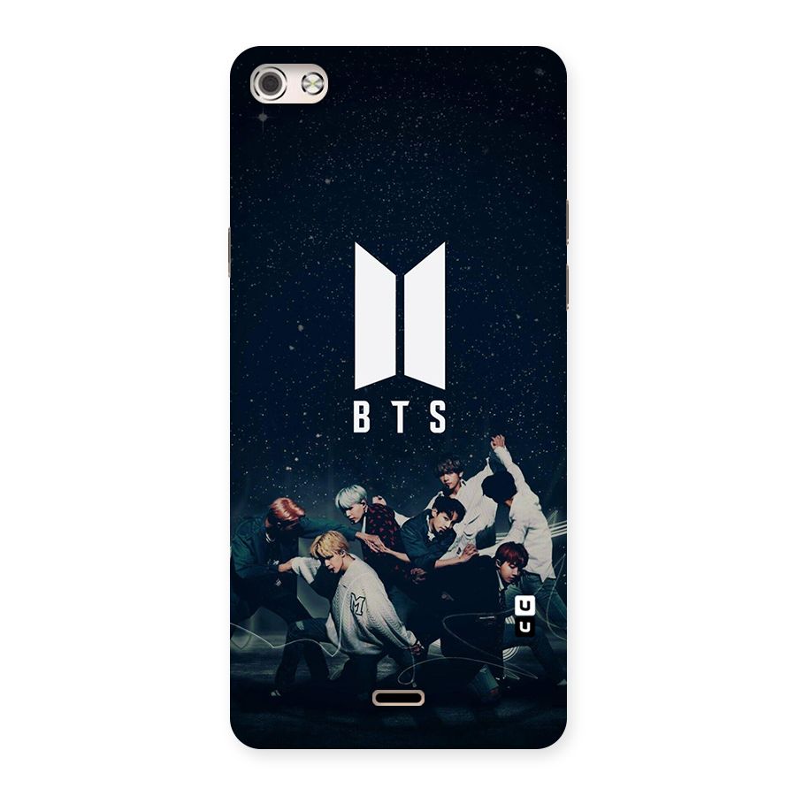 BTS Army All Back Case for Micromax Canvas Silver 5