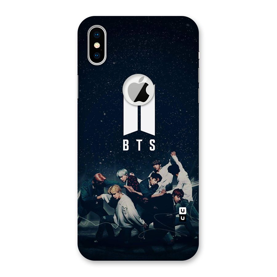 BTS Army All Back Case for iPhone X Logo Cut