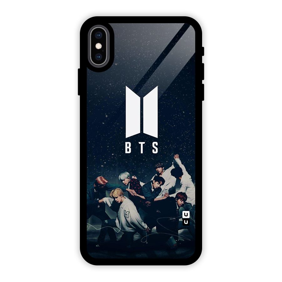 BTS Army All Glass Back Case for iPhone XS Max
