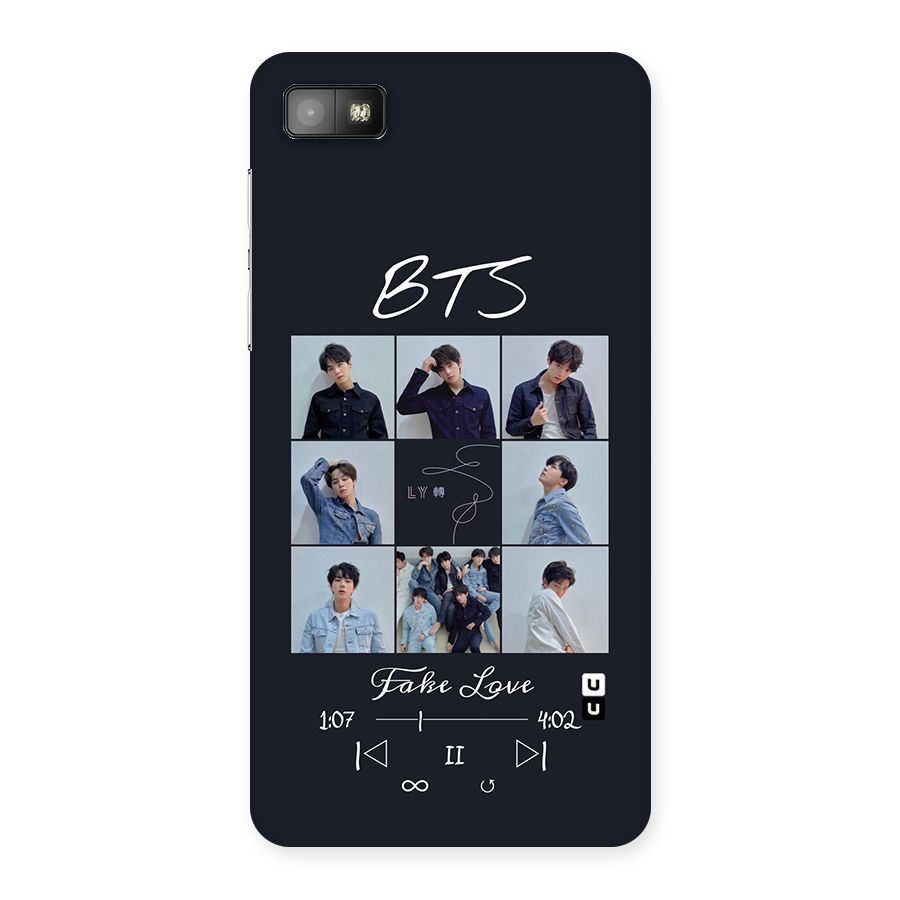 BTS Fake Love Back Case for Blackberry Z10
