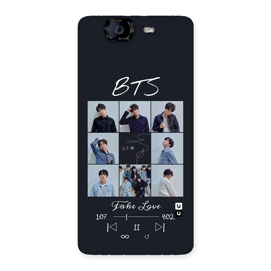 BTS Fake Love Back Case for Canvas Knight A350