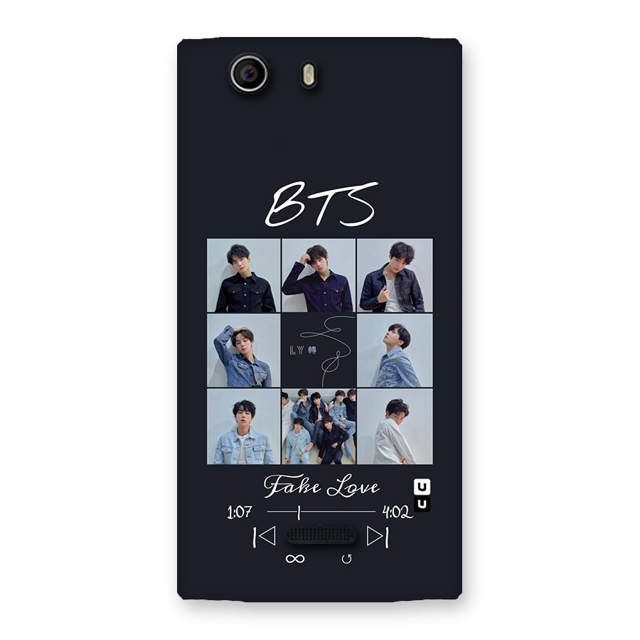 BTS Fake Love Back Case for Canvas Nitro 2 E311