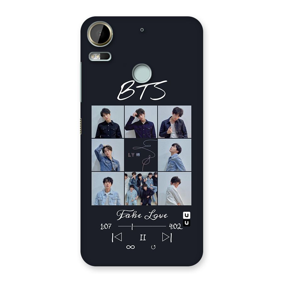 BTS Fake Love Back Case for Desire 10 Pro