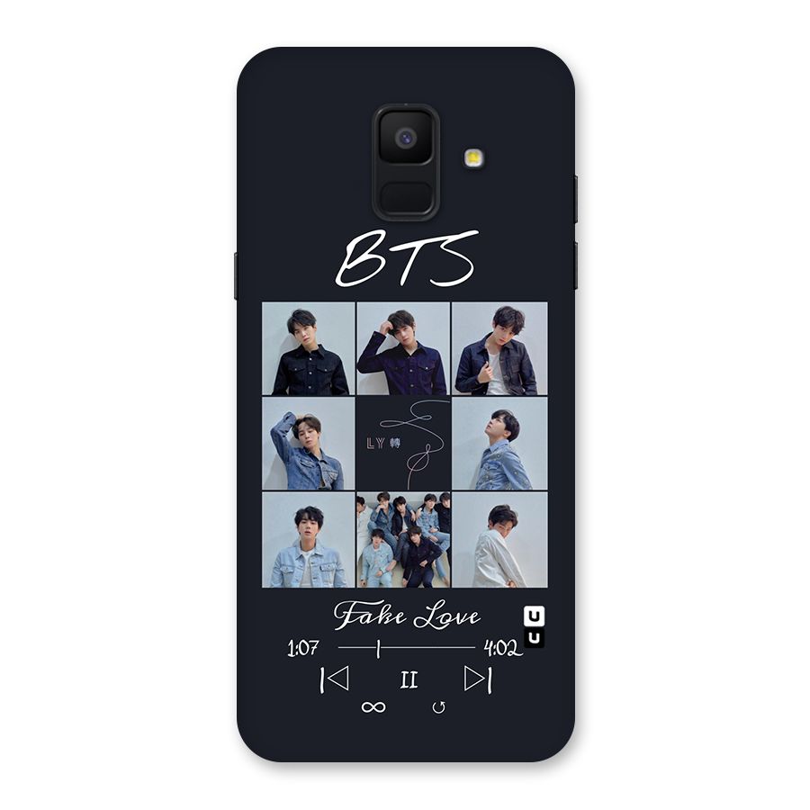 BTS Fake Love Back Case for Galaxy A6 (2018)