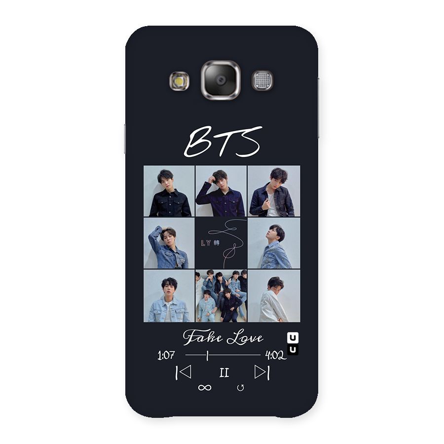 BTS Fake Love Back Case for Galaxy E7