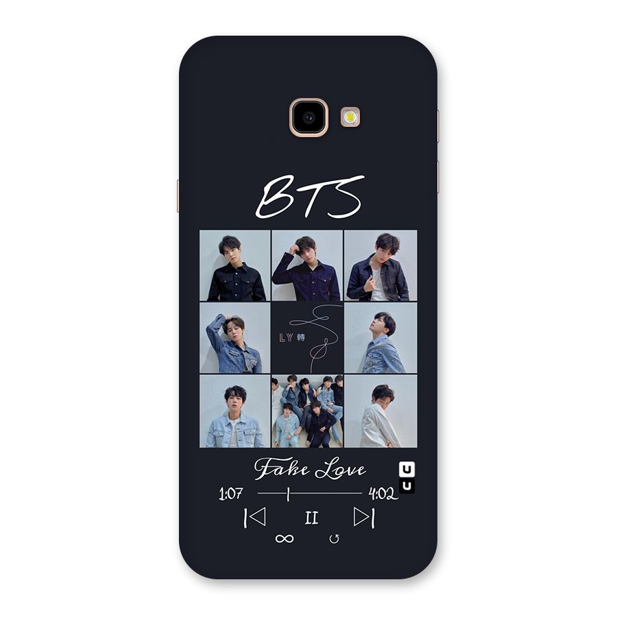 BTS Fake Love Back Case for Galaxy J4 Plus