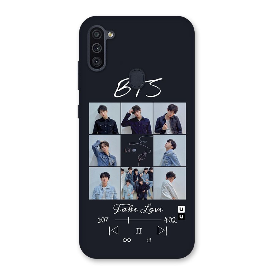 BTS Fake Love Back Case for Galaxy M11