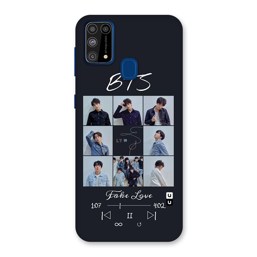BTS Fake Love Back Case for Galaxy M31