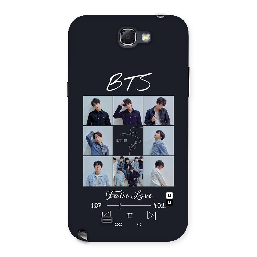 BTS Fake Love Back Case for Galaxy Note 2