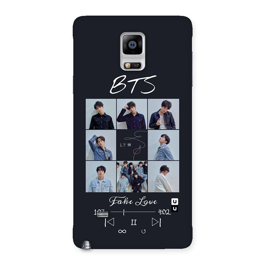BTS Fake Love Back Case for Galaxy Note 4