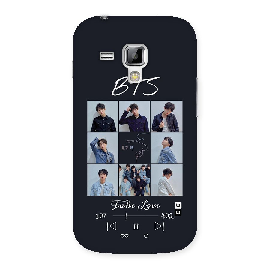BTS Fake Love Back Case for Galaxy S Duos