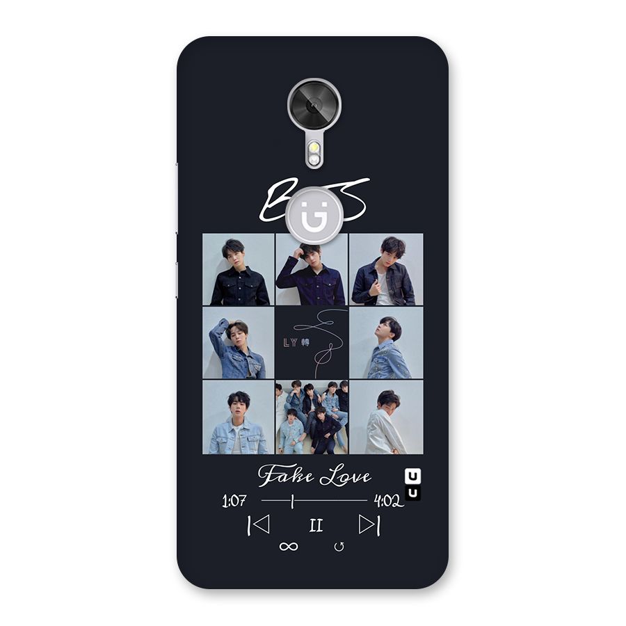 BTS Fake Love Back Case for Gionee A1