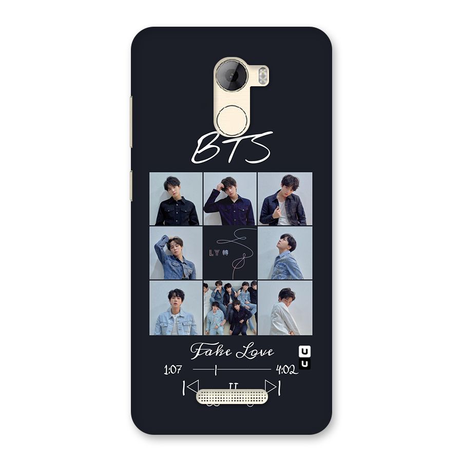 BTS Fake Love Back Case for Gionee A1 LIte