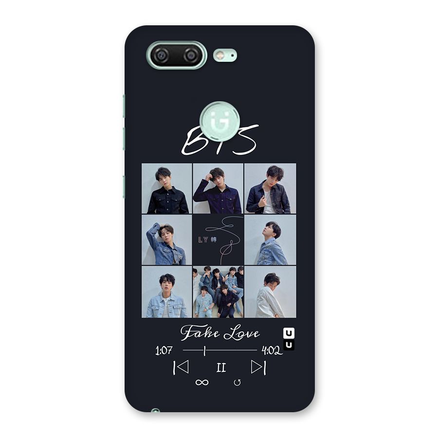 BTS Fake Love Back Case for Gionee S10
