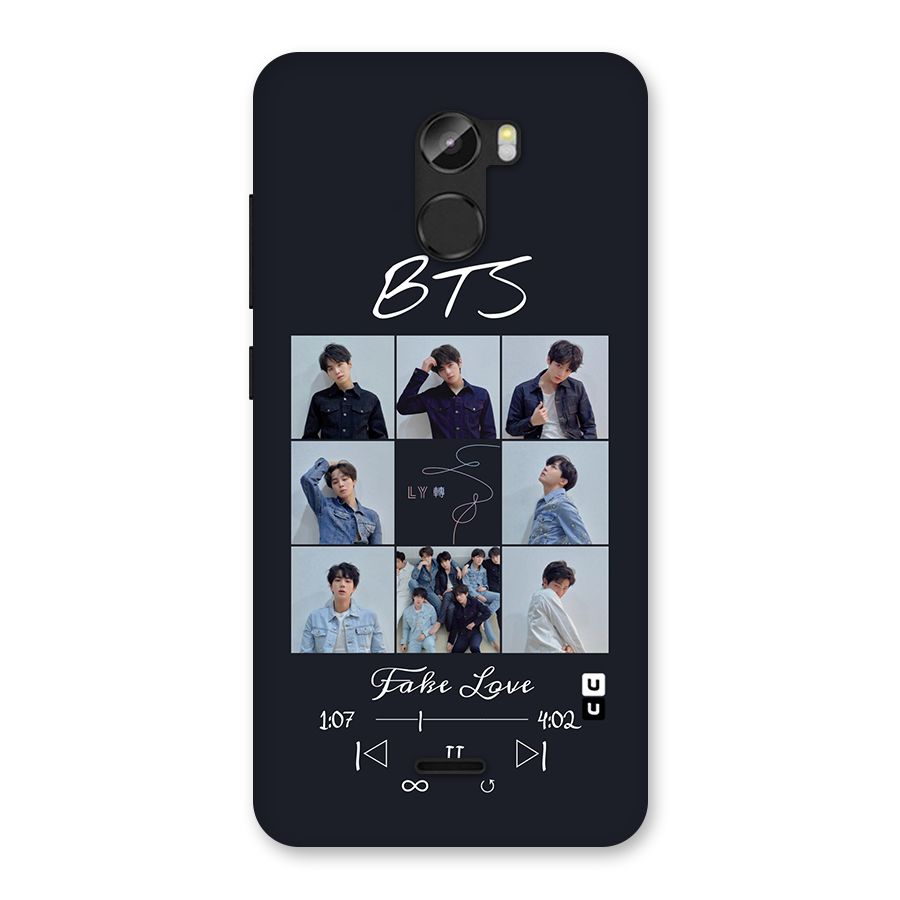BTS Fake Love Back Case for Gionee X1