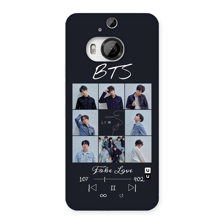 BTS Fake Love Back Case for HTC One M9 Plus